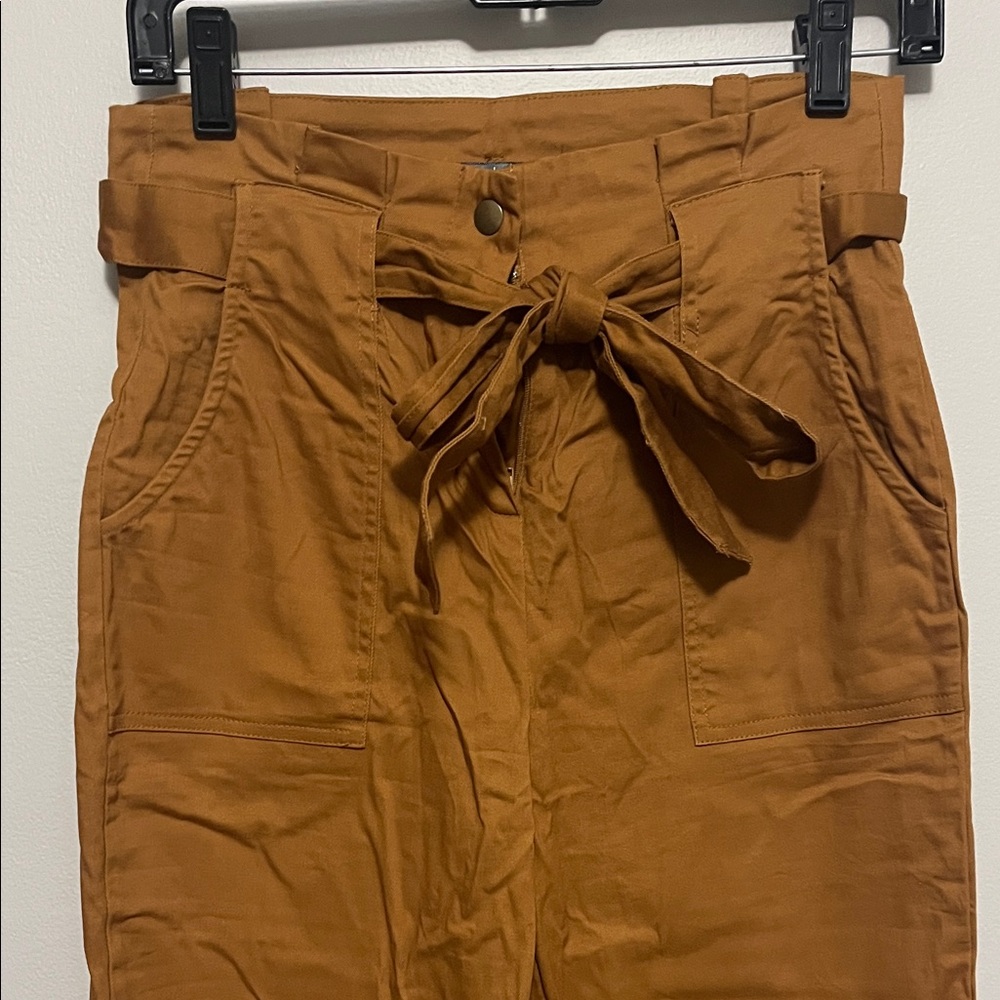 Potter's Pot Mustard Yellow High-Waisted Pants